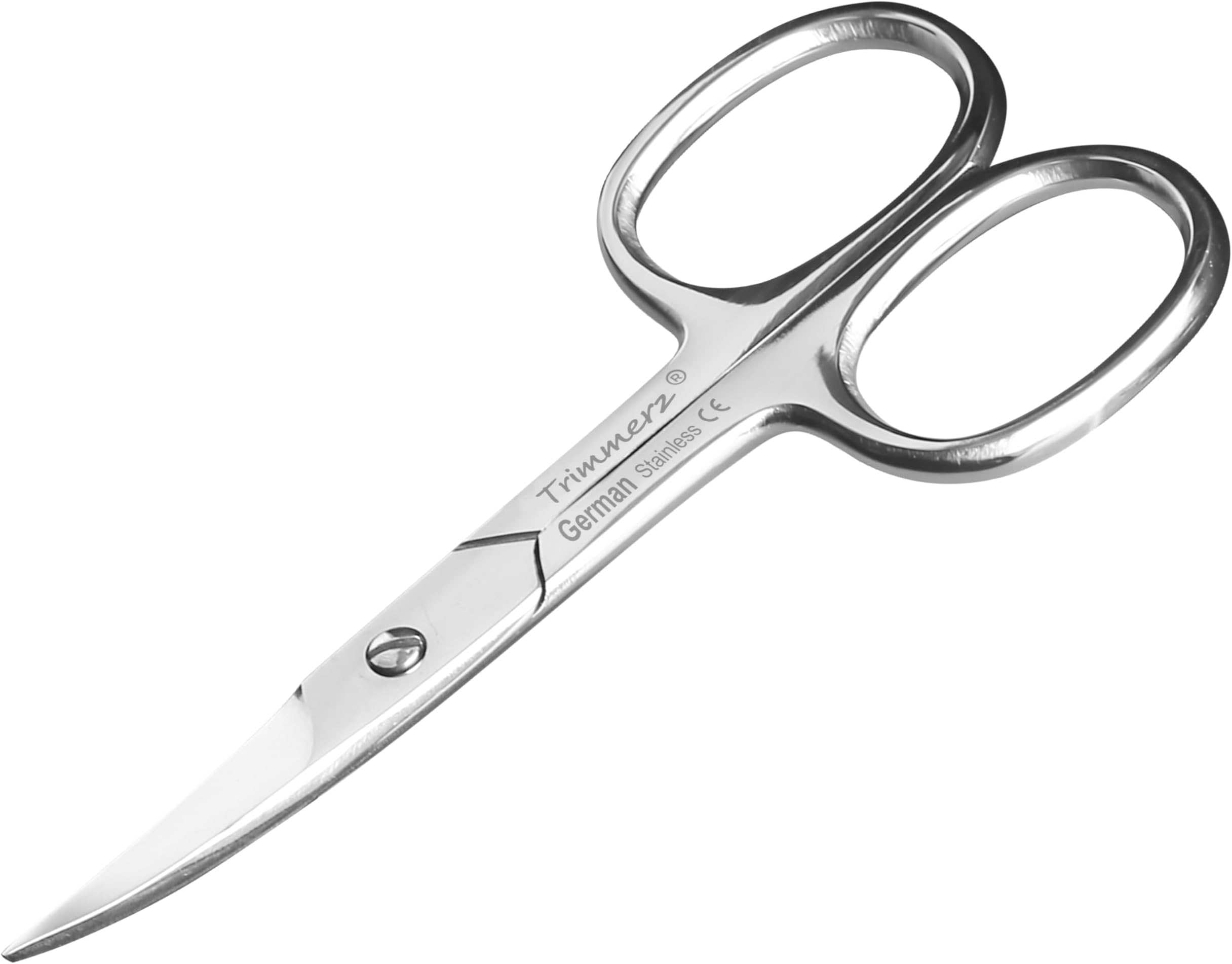 CRIZIL Nail & Cuticle Scissors Set Stainless Steel Sharp Curved Blades