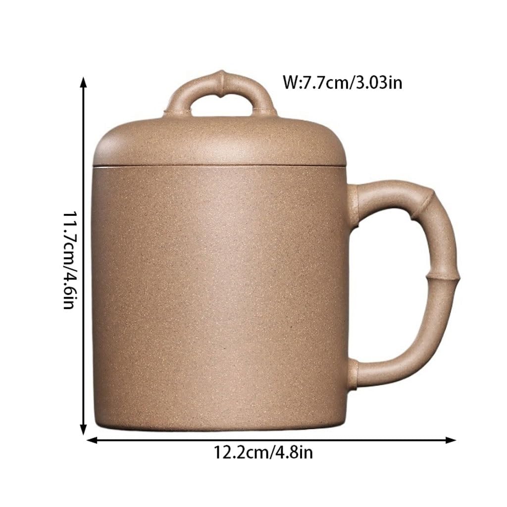 Filiżanki Matcha Filiżanka do herbaty 350 ml Biurowy Zestaw Herbaty Fioletowy Piasek Filiżanka Grawerowana Pokrywa Kubek Domowy Wypoczynek Kubek do herbaty Zestaw do herbaty Kubek
