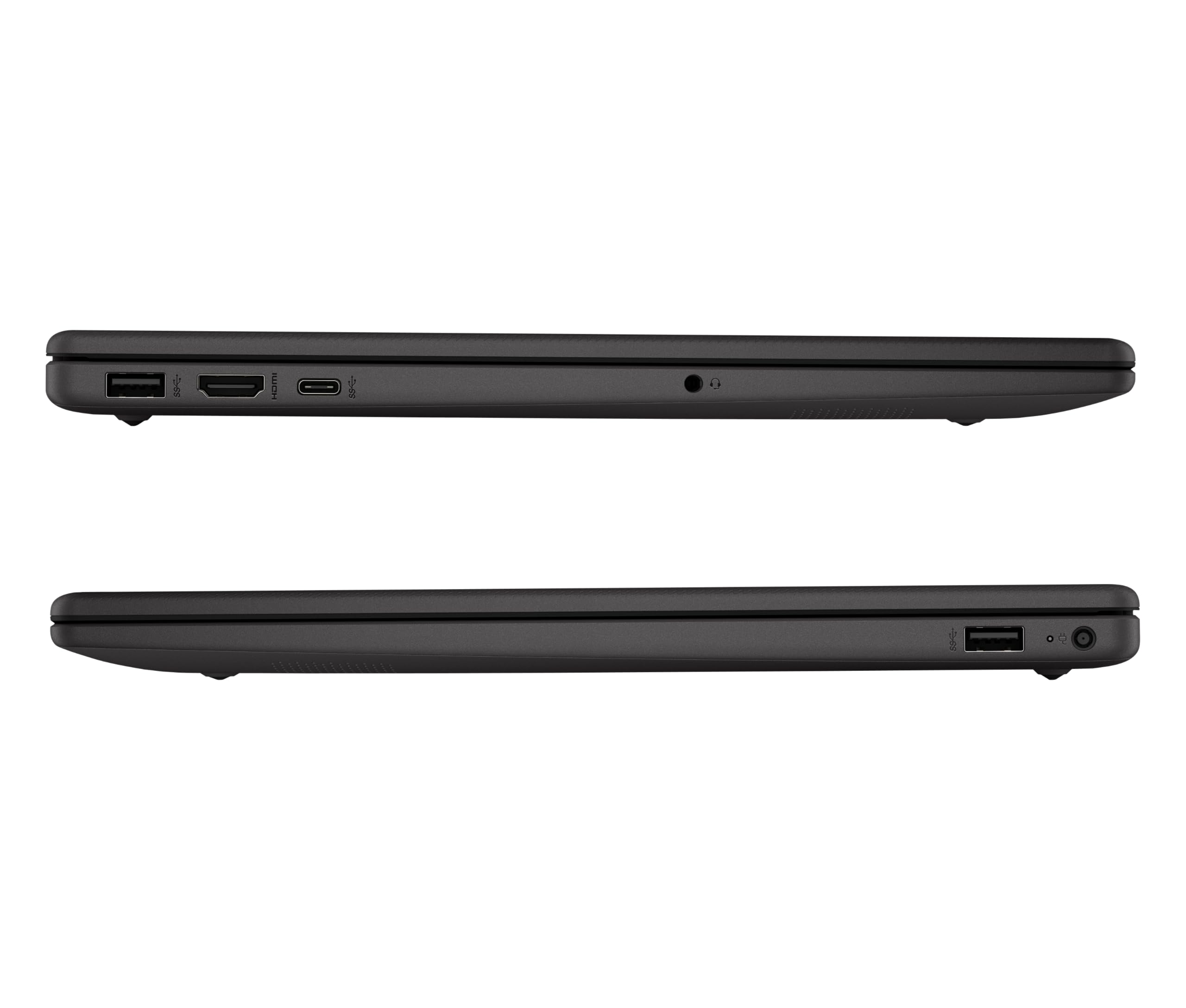 HP 15-fd0001sf 15,6" laptop FHD, laptop (Intel Celeron N100, 4 GB RAM, UFS 128 GB, grafika Intel UHD, Windows 11), szary laptop, AZERTY, Microsoft 365 Personel 12 miesięcy w zestawie