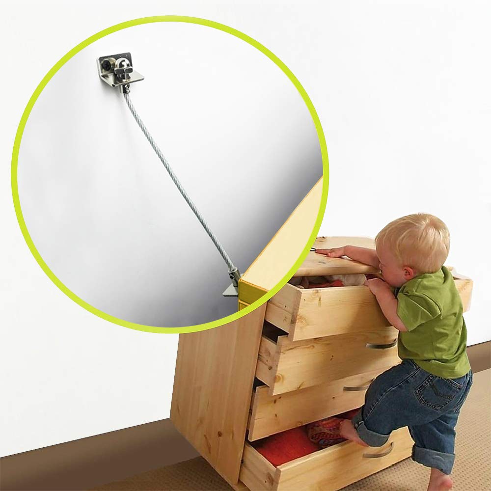 Furniture Anchors, LFS Furniture Wall Anchors for Furniture