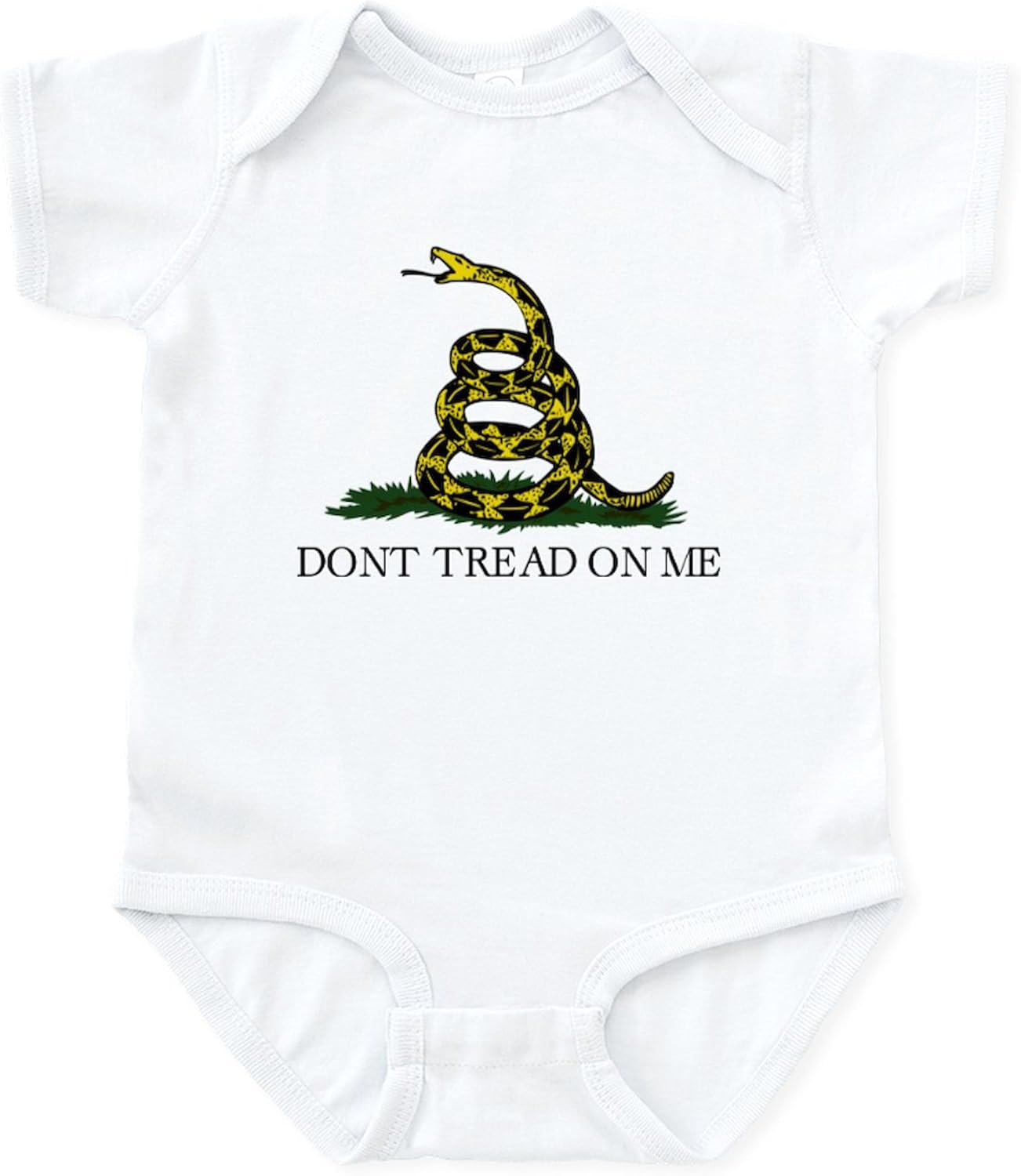 CafePress Gadsden Flag Infant Bodysuit Cute Infant Bodysuit Baby Romper