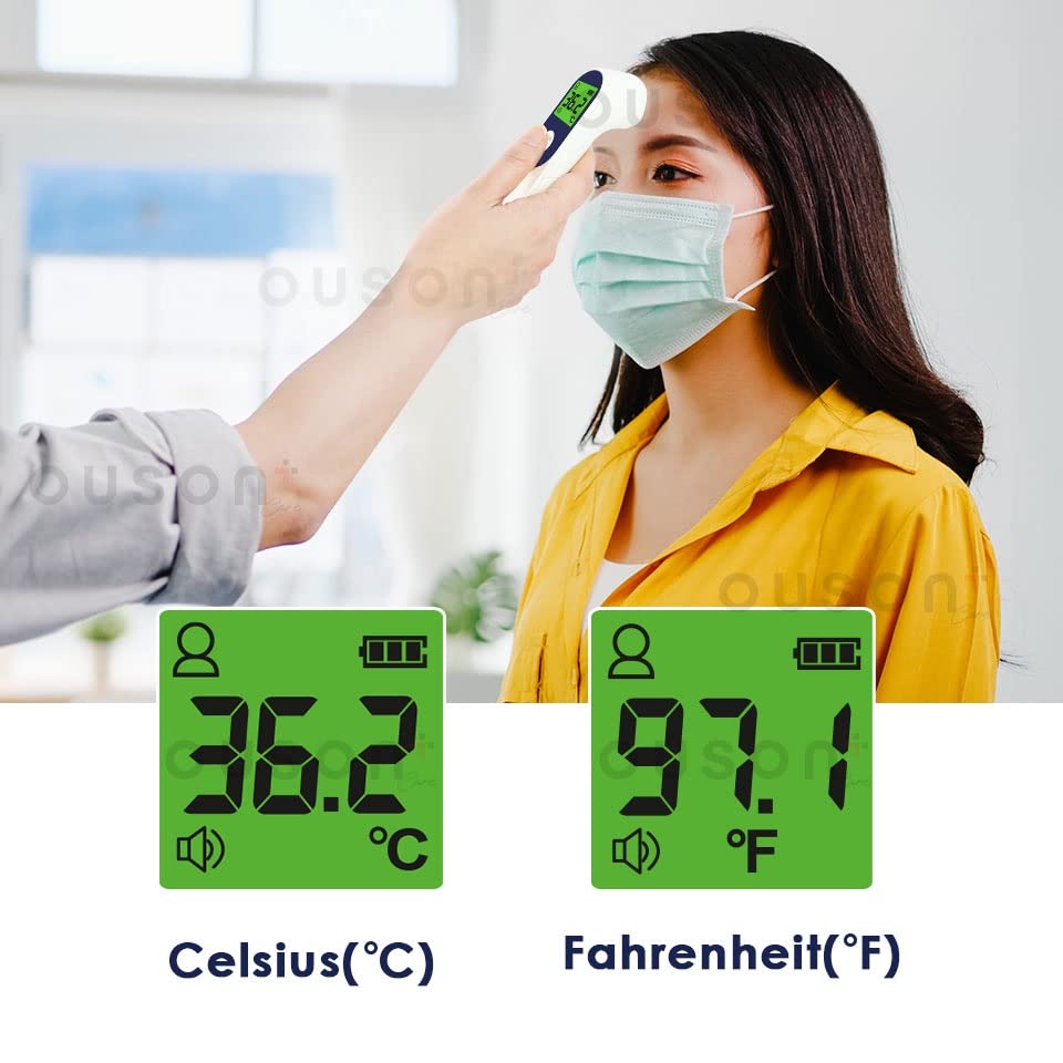 Celsius and Fahrenheit Display