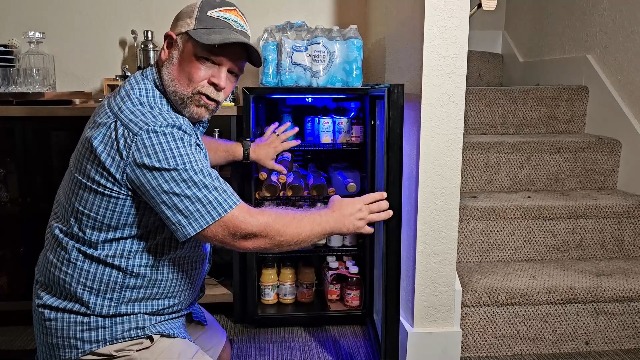 Watch Mini Fridge is perfect for the man cave on Amazon Live
