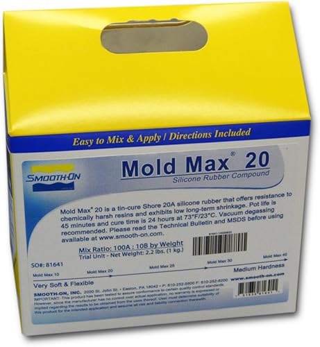Miniatura 2 de Mold Max 20 - Compuesto de goma de silicona para curado por condensación - Unidad de pinta