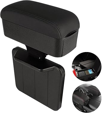 Toyota Corolla Fielder/Corolla Axio 160 Series E16# 3rd Generation Dedicated Armrest Console Box Elbow Rest 2012.5Present Accessory Storage Box PU Drop Prevention Interior Parts Armrest Cushion to