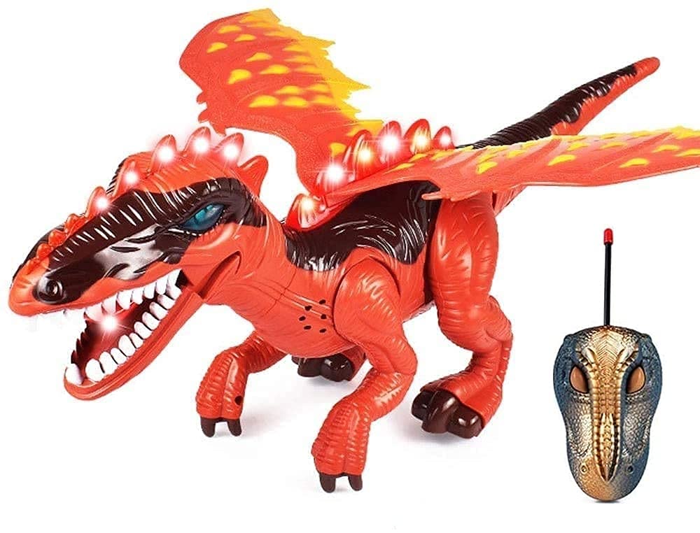 ★レッド・ツェッペリン★Dinosaur In Motion⭐️7CD 美品 Jet Roy RC Dinosaurs Infrared Jurasic Dinosaur Dragon Wings Robot