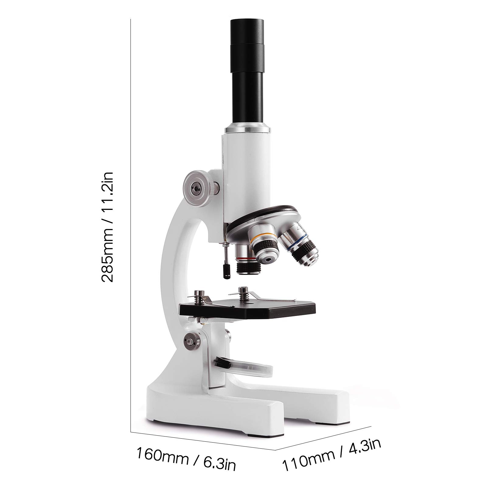 Digitales Mikroskop, 64X-2400X Monokulare Optische Mikroskop Grundschule Kinder Wissenschaft Experimentelle Biologie Unterricht Schenk
