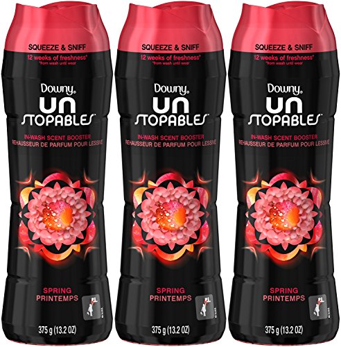 Downy Unstopables in Wash Spring Scent Booster 13.2 Oz (Pack of 3)