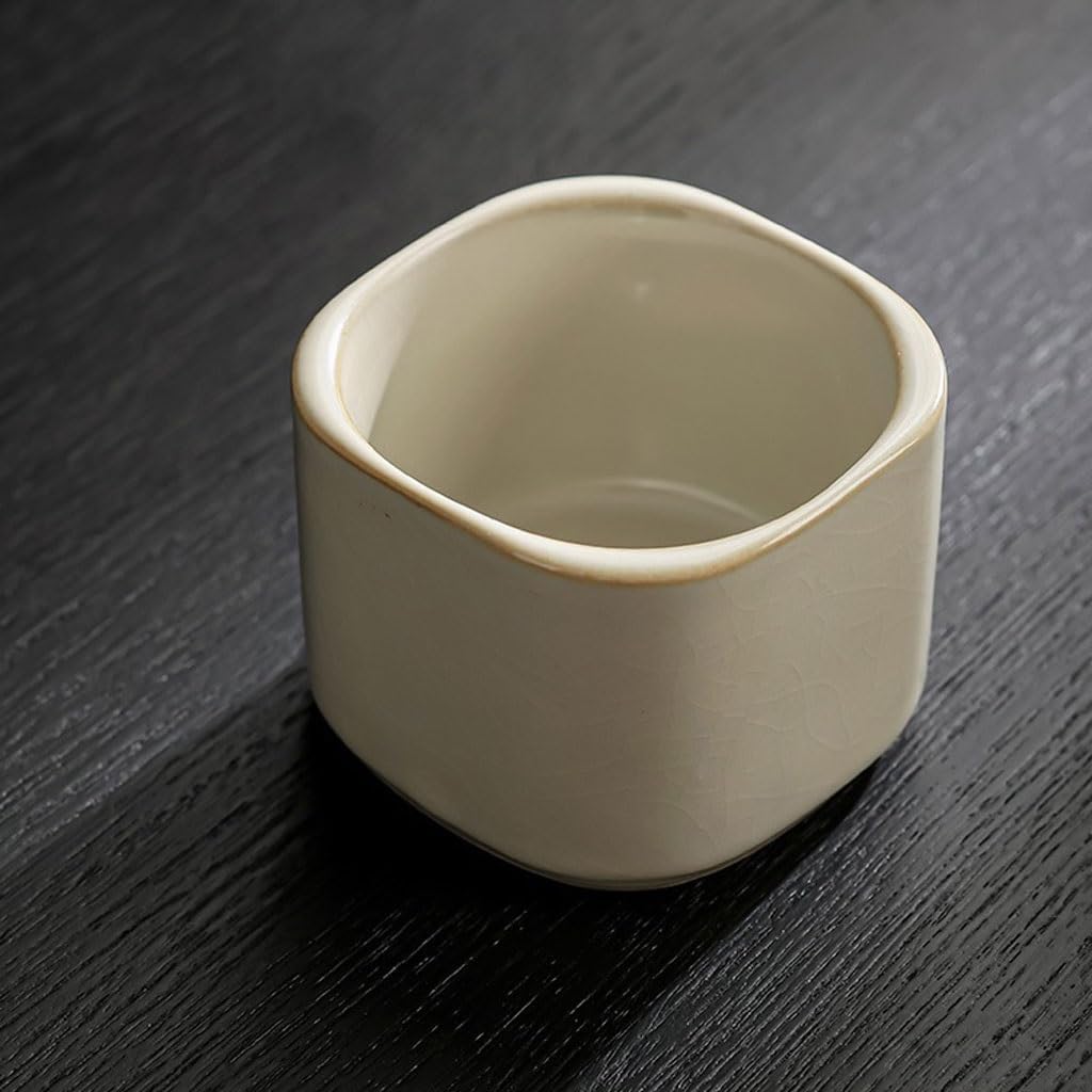 GSOUL Kungfu Tea cup Retro Creative Teacup Personal Owner Cup Ceramic Kung Fu Tea Set Drinking Single Small Tea Cups