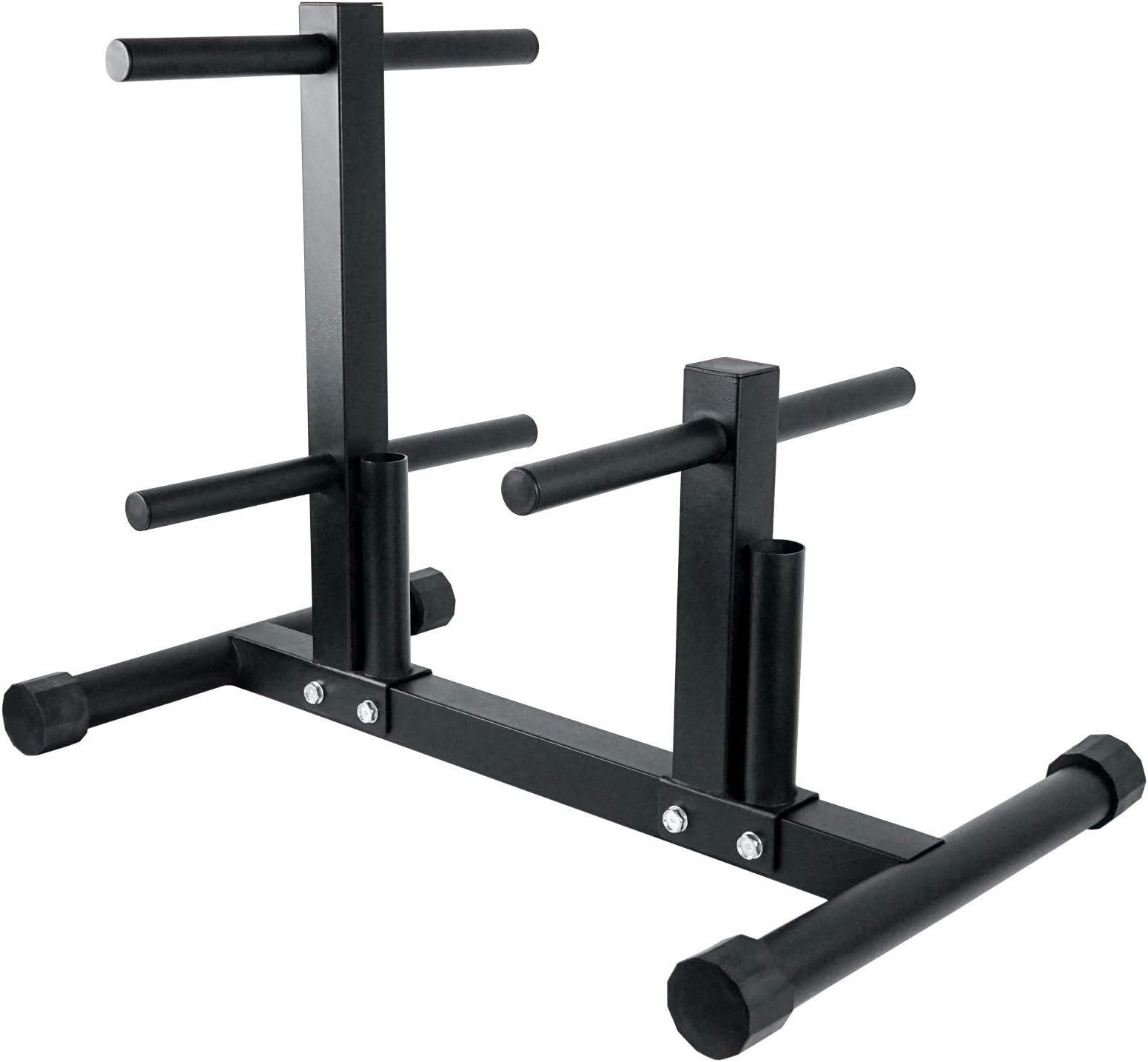 LuwintWeight Plate Rack Barbell Plate Tree