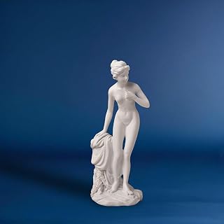 7.4x2.7-Inch Birth of Venus Goddess Sculpture, Classical White Resin Art, Home & Office Decor, for Wedding, Valentine's Day, Christmas, Housewarming, Spa & Beauty Salon (Model E)