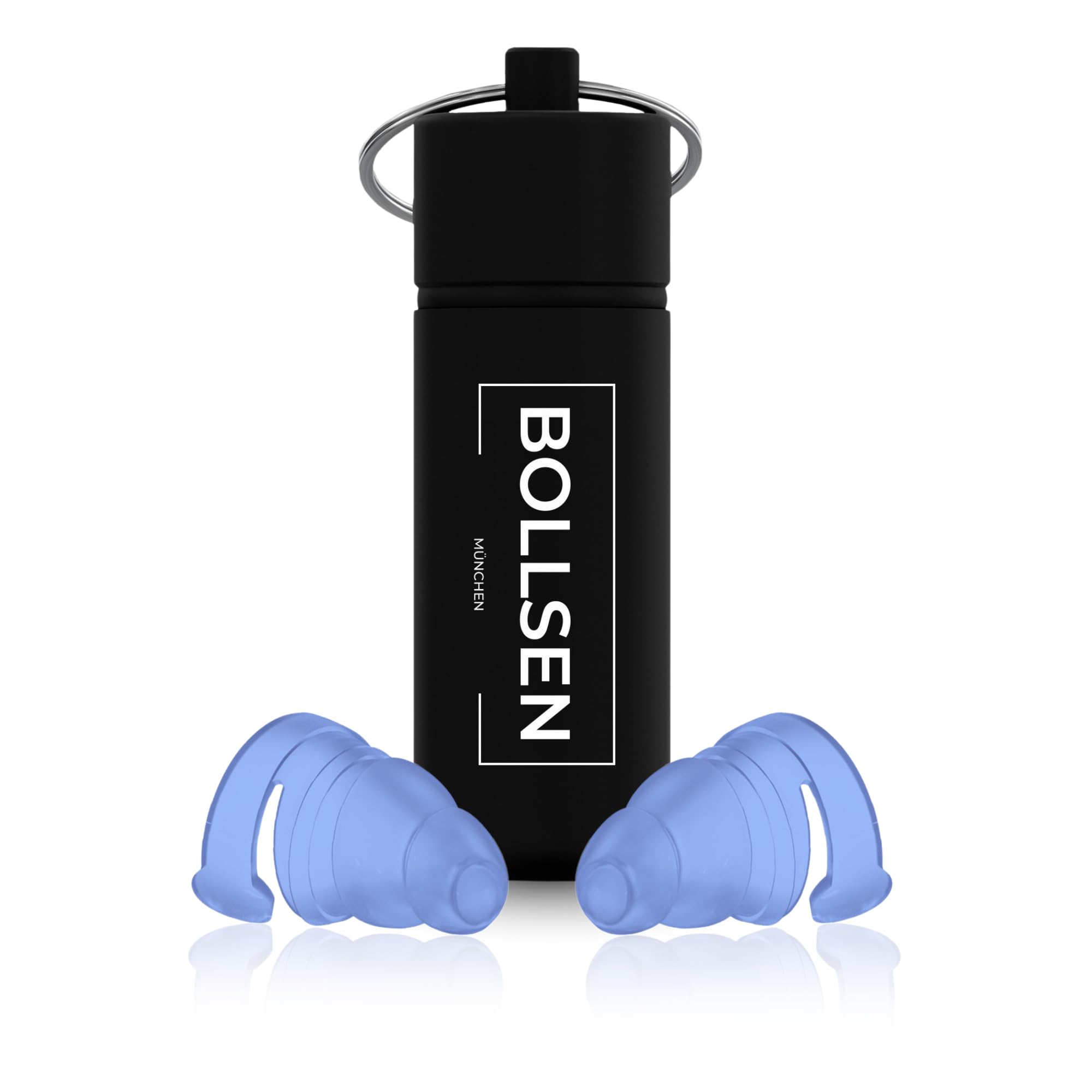BOLLSEN Watersafe+ Swimming Ear Plugs for Adults – Reusable Silicone Earplugs for Shower, Bath, Swim & Water Sports – Water Blocking Ear Protection with 24 dB Noise Reduction (3)