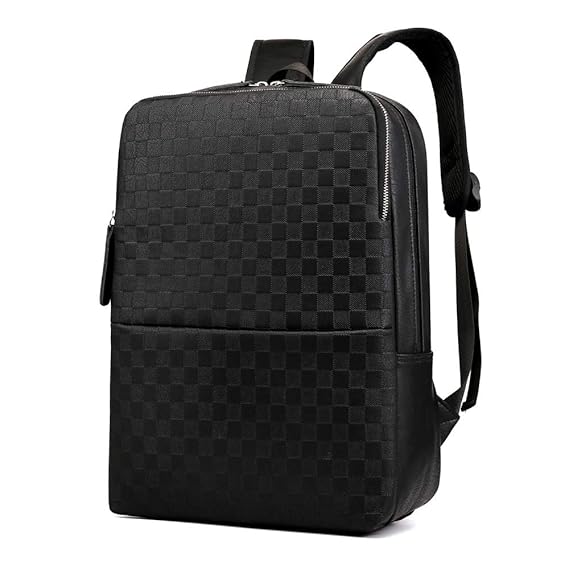 Hot And Bold Vegan Leather College/Laptop/Office Fashion Multi-Compartment Bag/Backpack.