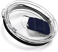 Vista 62 de Tapa con popote para vaso de 30 onzas, tapas de repuesto compatibles con YETI Rambler de 30 onzas, vaso con popote de 35 onzas, sin BPA e