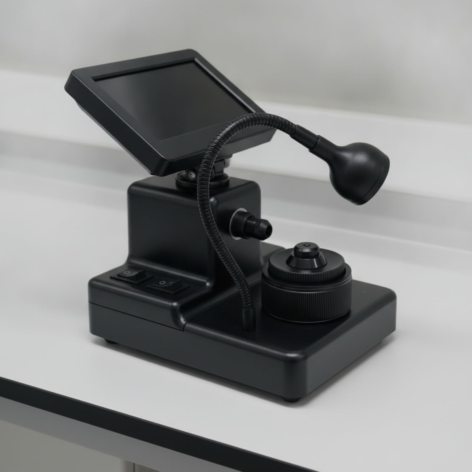 Microscopio con Pantalla Compacto