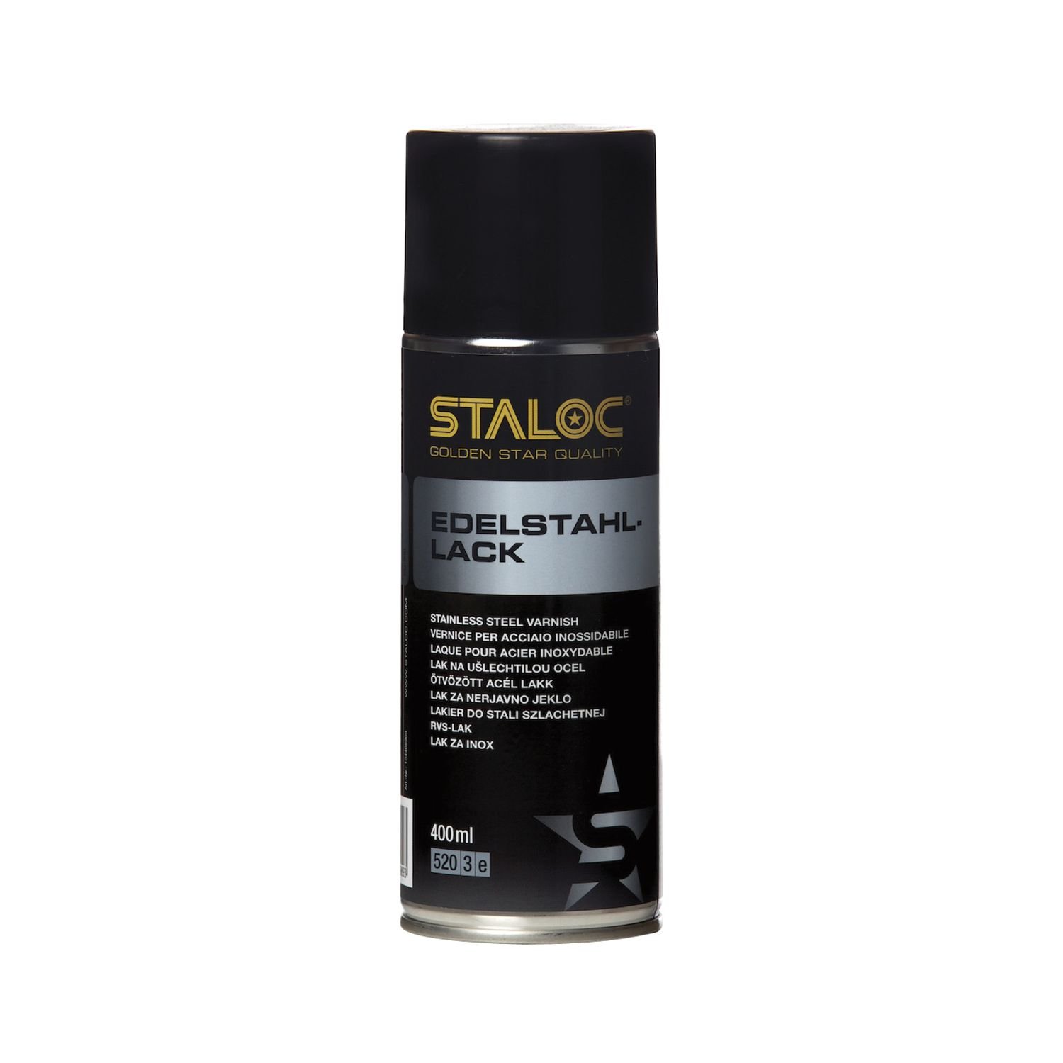 Edelstahl-Lack | für Ausbesserungen auf Edelstahl-Oberflächen | 400 ml