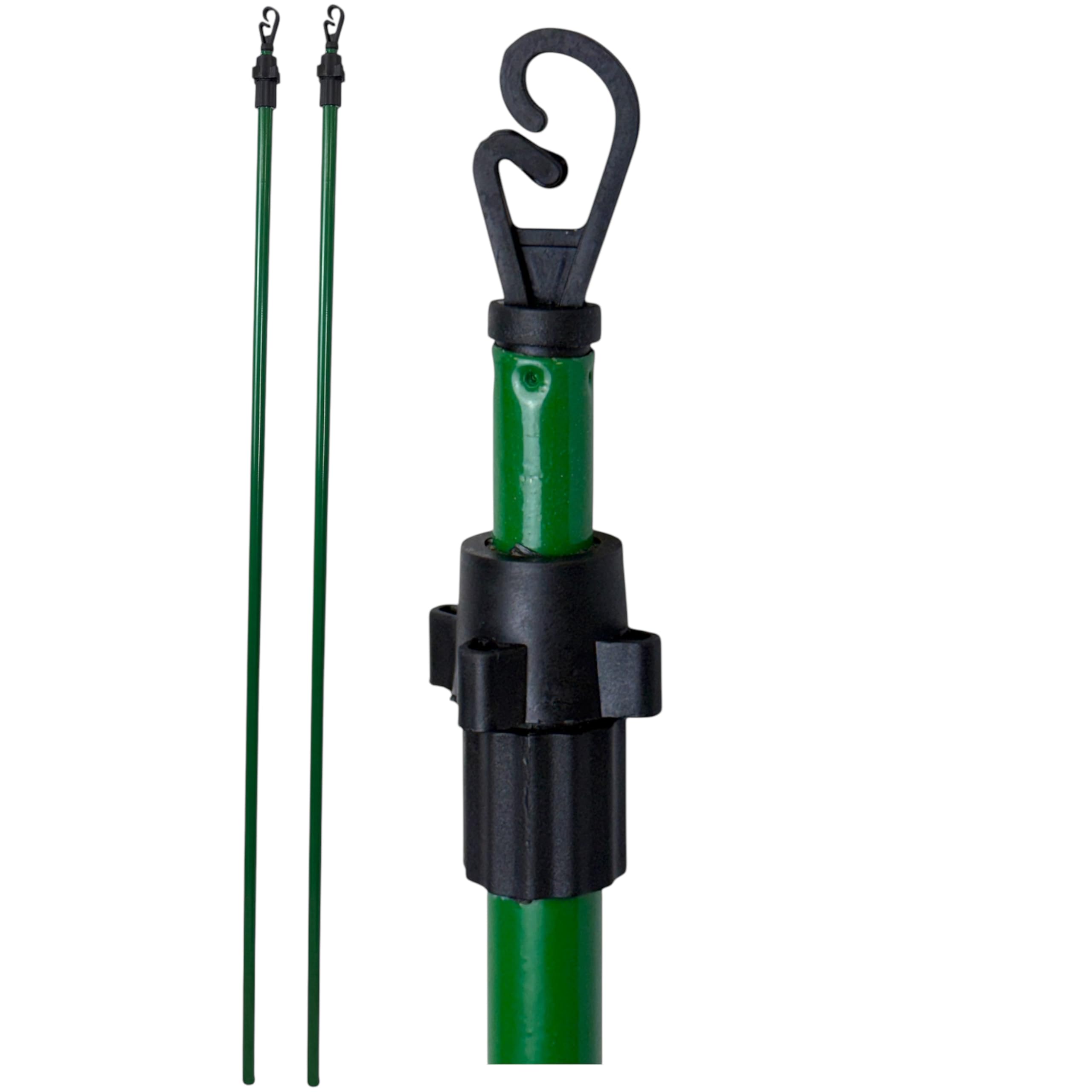 2.6 Meter/8.5ft Heavy Duty Washing Line Prop Telescopic Home Garden Pole Clothing Laundry Support