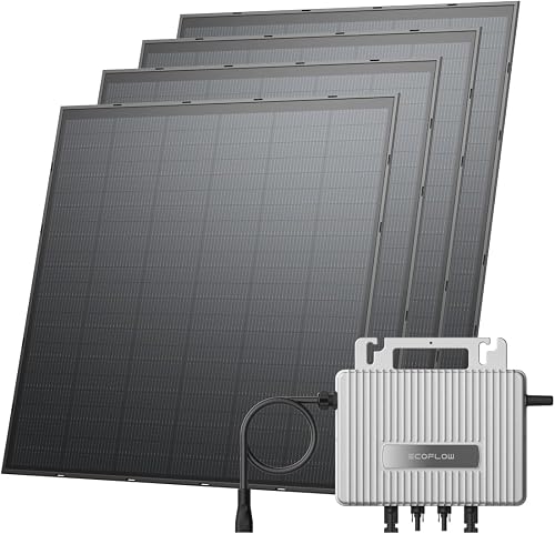 ECOFLOW STREAM 800W Micro Inverter, 4×250W PV Solar Panels - 1