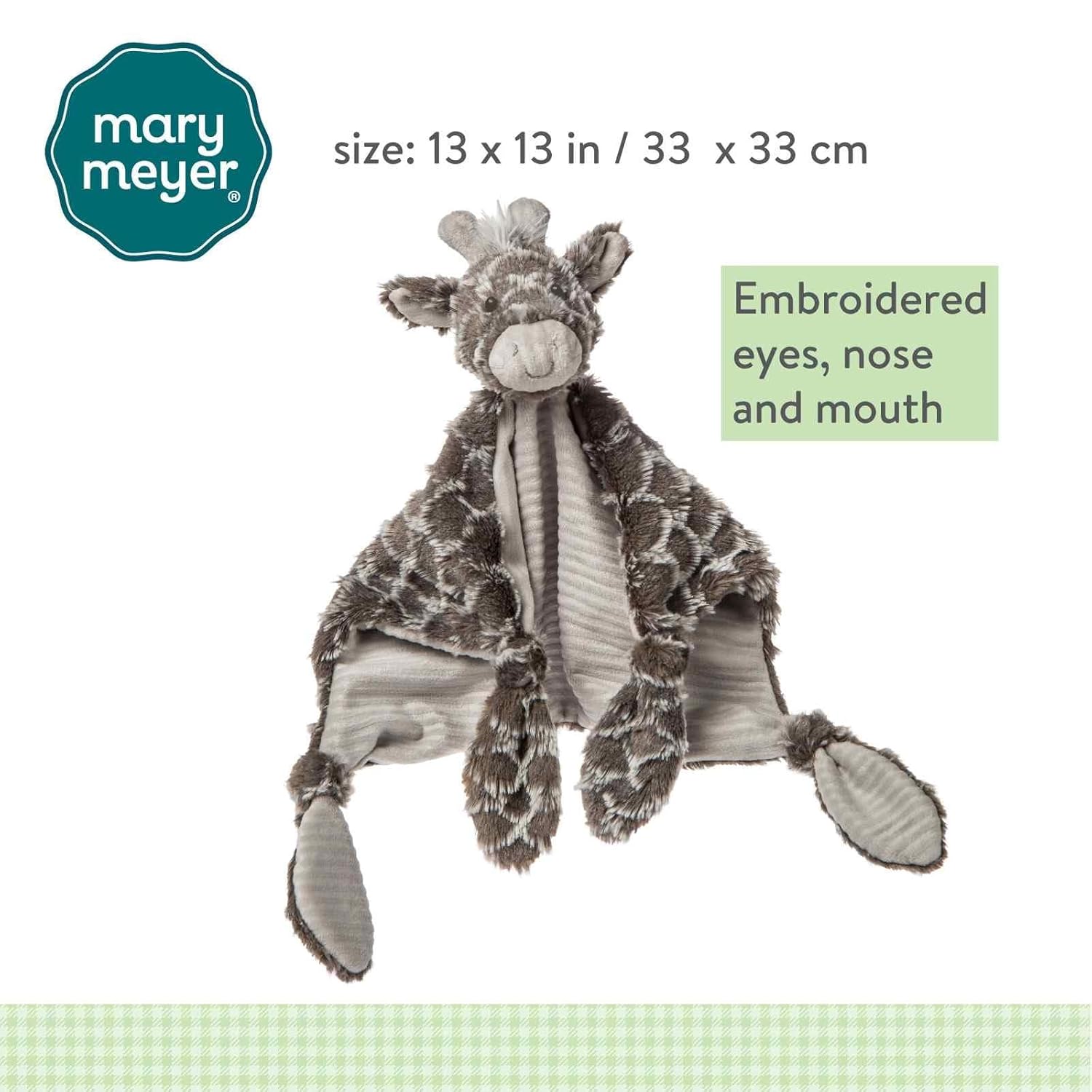 Mary Meyer Afrique Giraffe Character Blanket (Pack of 2)