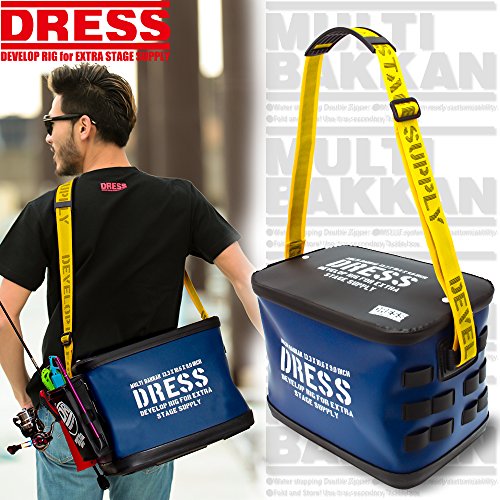 [DRESS] 折りたためる! マルチバッカン ネイビー 34㎝ 2枚目