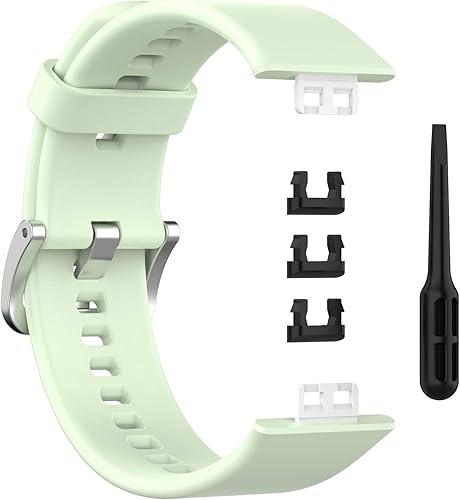 Vista 45 de E ECSEM Correas compatibles con HUAWEI Watch FIT - Correa de repuesto suave, flexible e impermeable, accesorios clásicos, pulseras para Huawei Watch