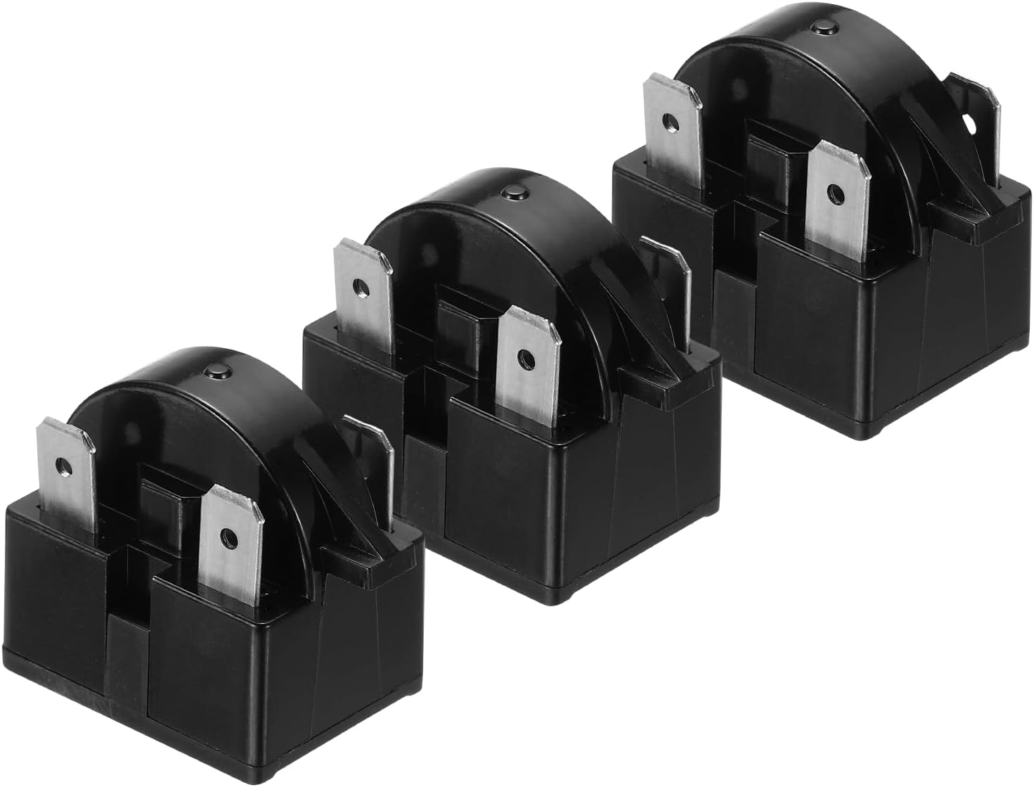 MECCANIXITY 3pcs PTC Refrigerator Starter Relay, 15 Ohm 3 Pin Fridge Compressor Start Relay