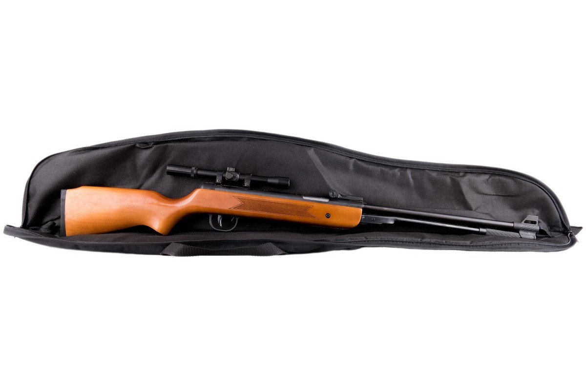 Funda para Armas Rifle Caza Escopeta Táctico Espuma 120 cm Verde