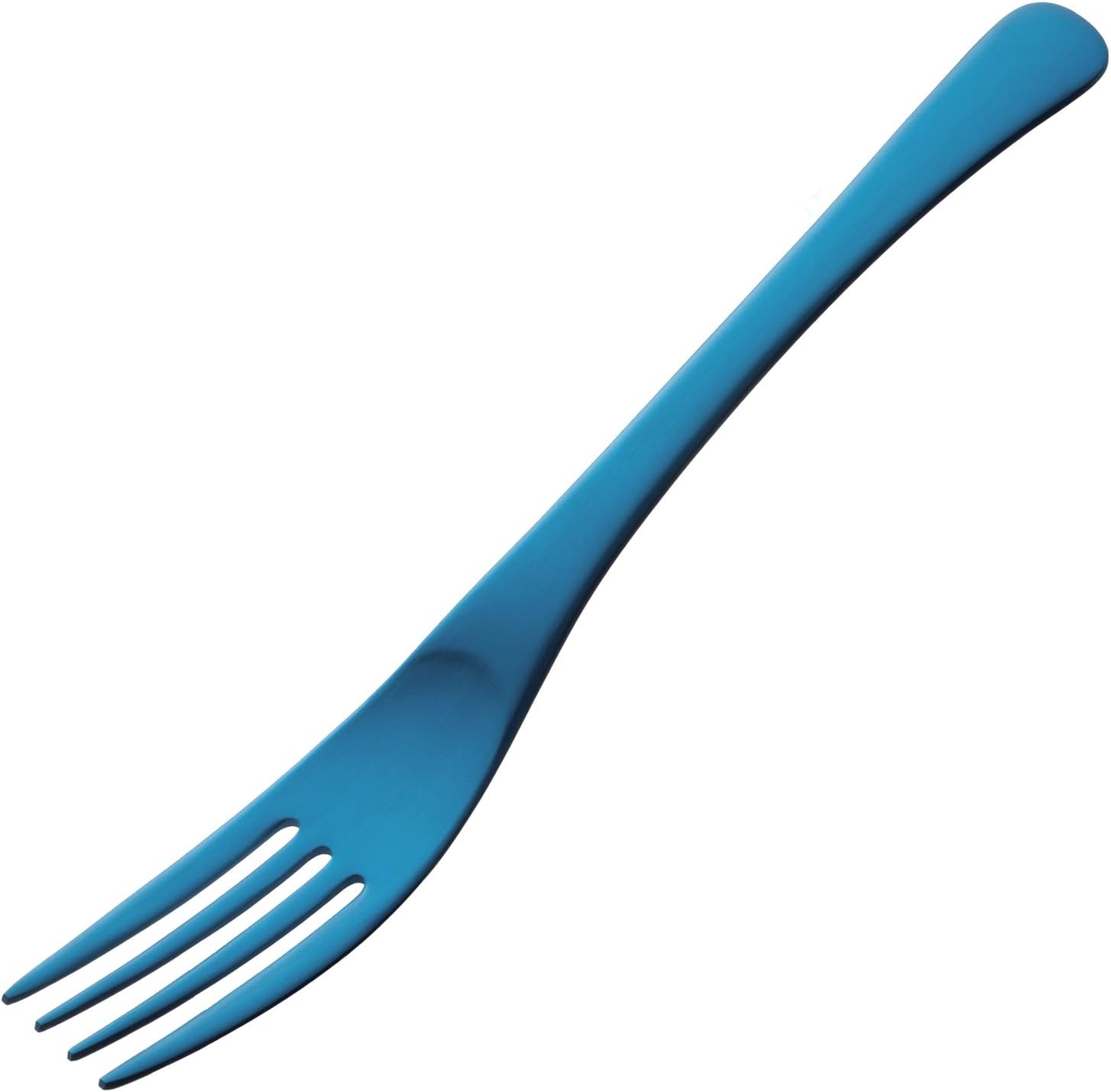 Todai 01400265 Lightweight and Easy to Handle Aluminum Dessert Fork, Red, Made in Japan