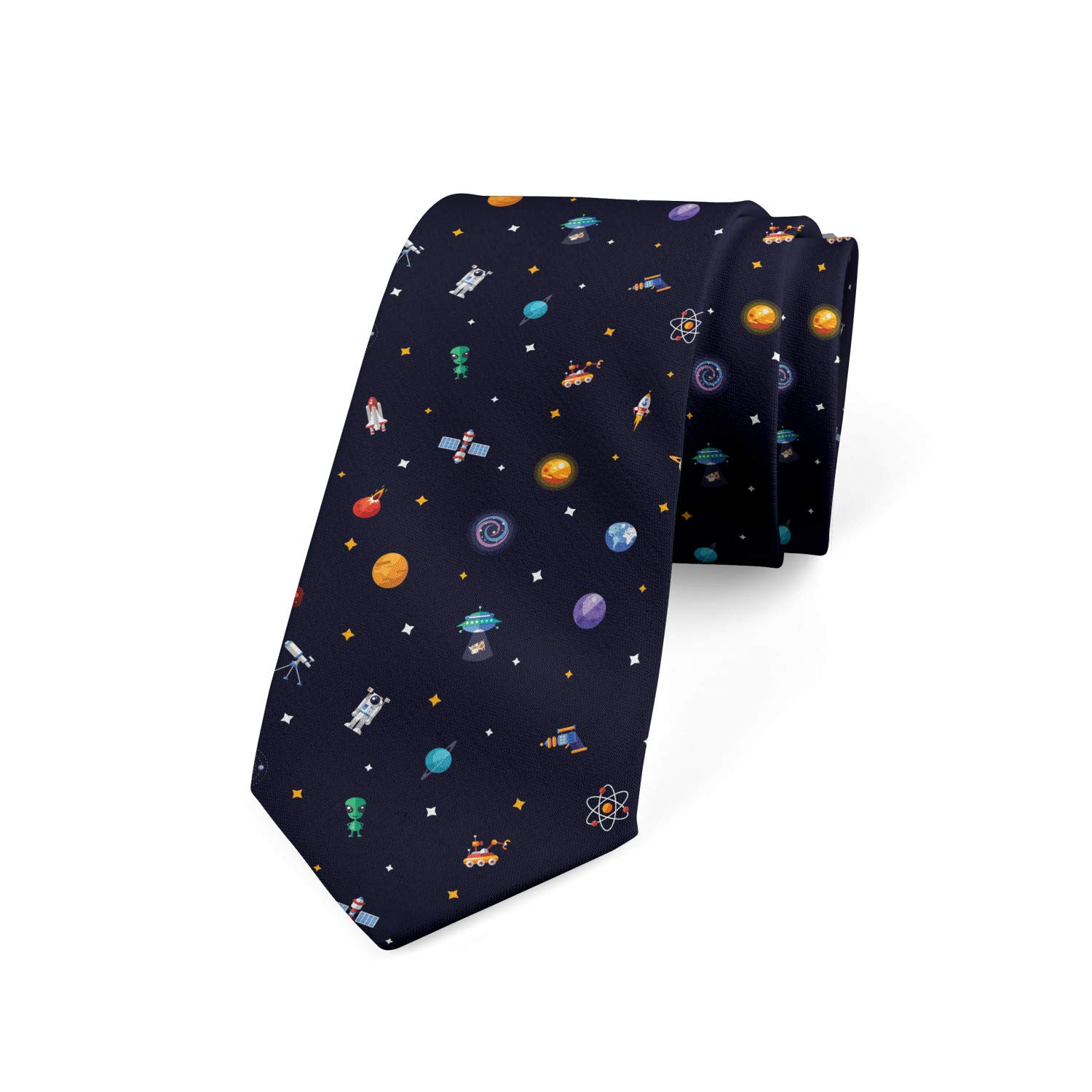 AmbesonneMulticolor Modern Men's Tie
