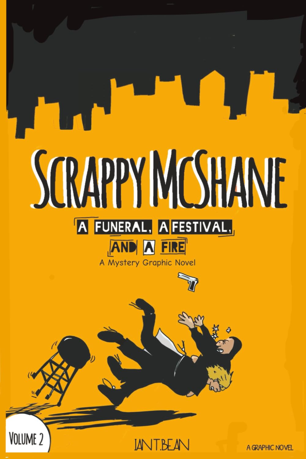 Scrappy McShane: A Funeral, a Fight, and a Fight: A Graphic Novel Mystery Volume 2