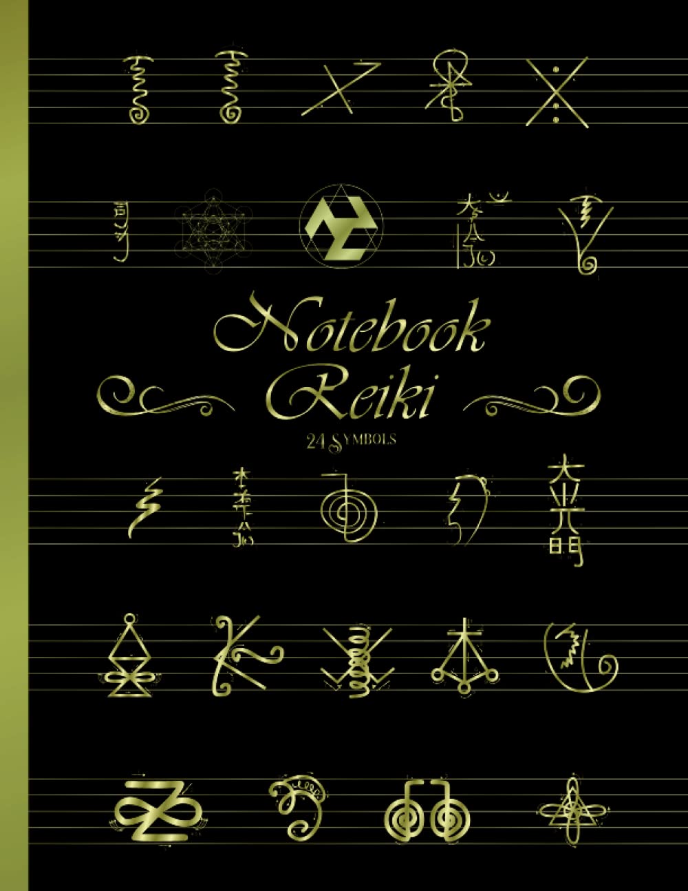 Notebook Reiki | 24 Symbols: Symbol Reiki, Karuna, Shamballa