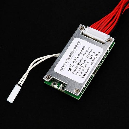 Miniatura 9 de 10S 36V 30A WEquilibrio Li-ion Batería de litio Junta de protección BMS PCB con función de equilibrio para coche eléctrico, asistente de energía