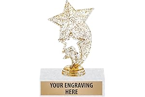 Employee of the Year Rocket Trophy
