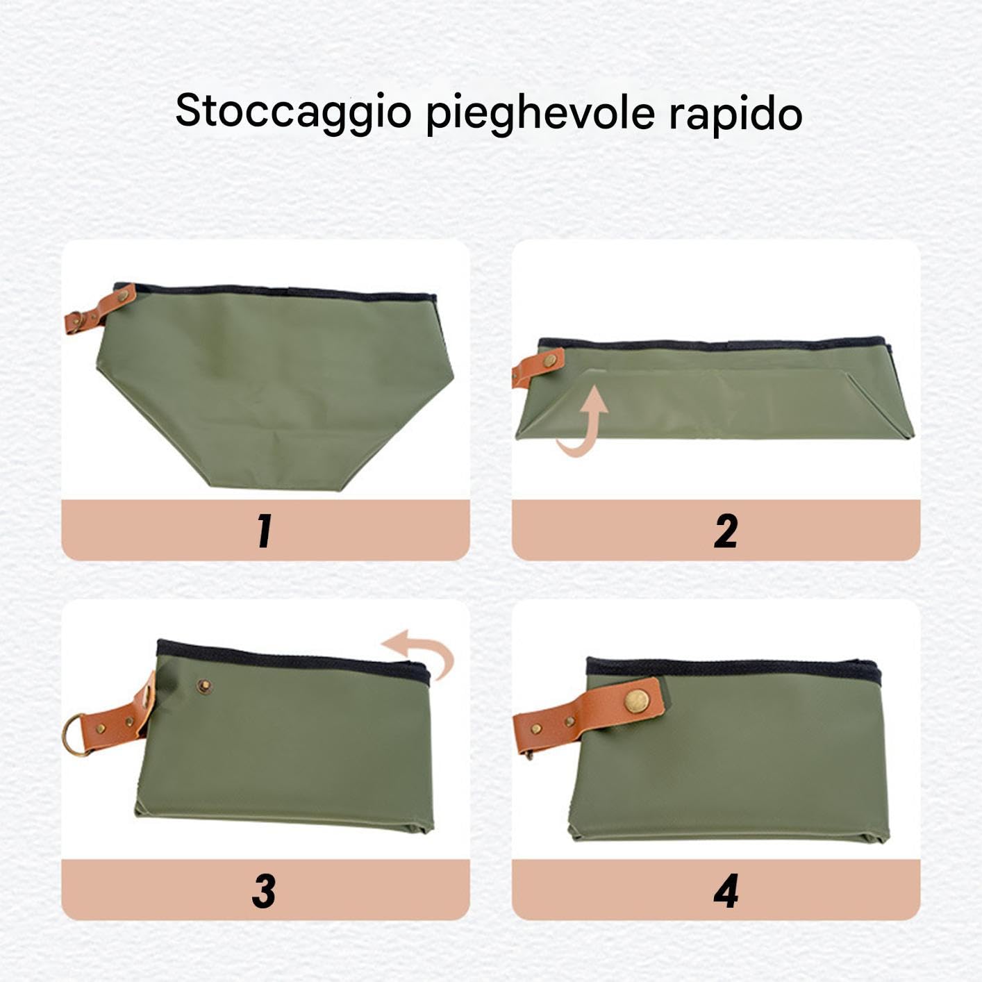 Lettiera Portatile Per Gatti - Vassoio Igienico Da Viaggio | Toilette Compatto Trasporto Animali Domestici per Casa Appartamento Auto Viaggi Campeggio