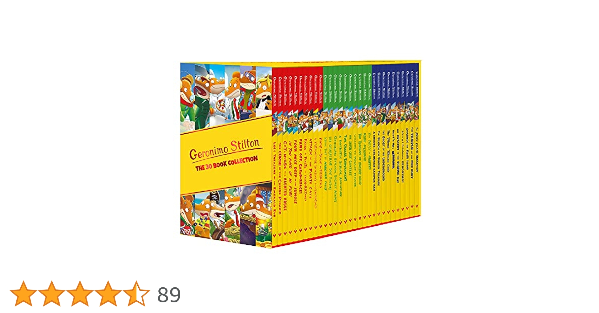 Geronimo Stilton: The 30 Book Collection (Series 1-3