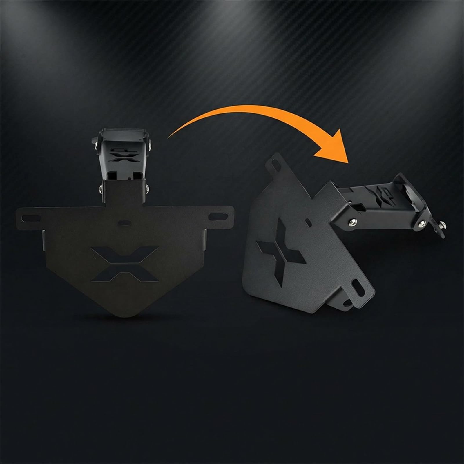 Portatarga Posteriore Moto Per CFMOTO CLX700 CLX 700 2020 2021 2023, Nuovo, In Metallo.