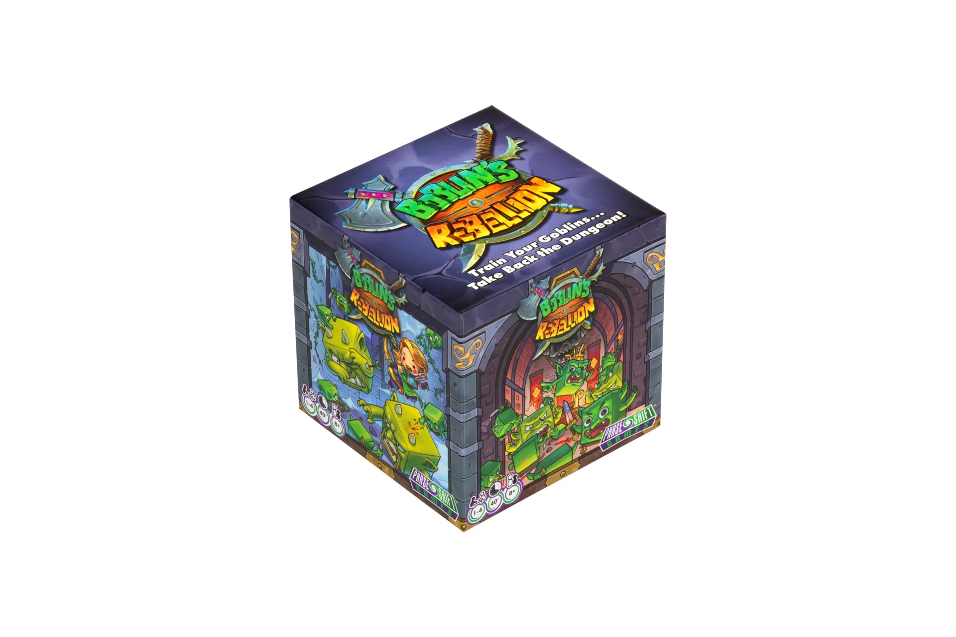 Boblin’s Rebellion by Phase Shift Games – Strategic Card & Board Game | 1-4 Players | Ages 8+ | Engine-Building & Destruction | #1 Hidden Gem of 2024