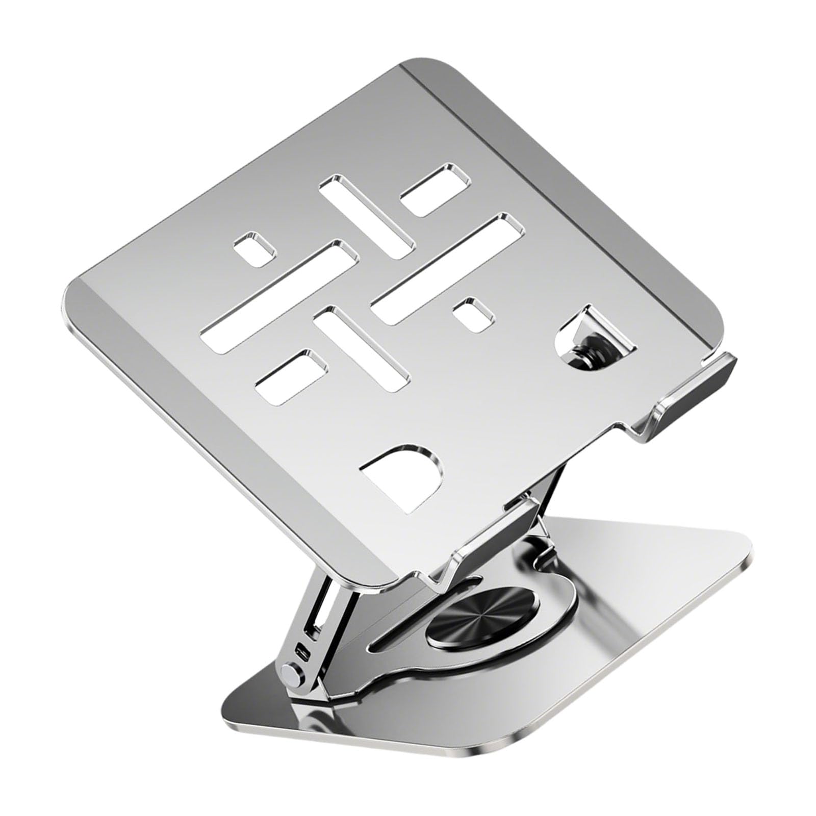 Klappbarer Laptopständer für den Schreibtisch, Silver