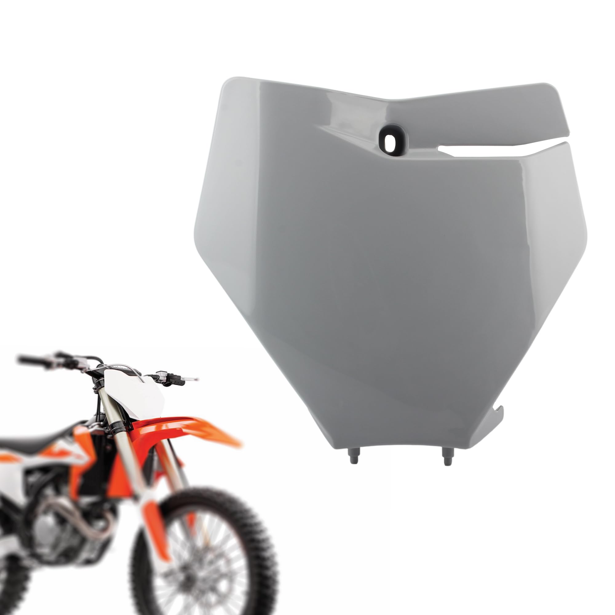 Amazon.com: ABCERRSI Motorcycle Front Number Plate Dirt Bike