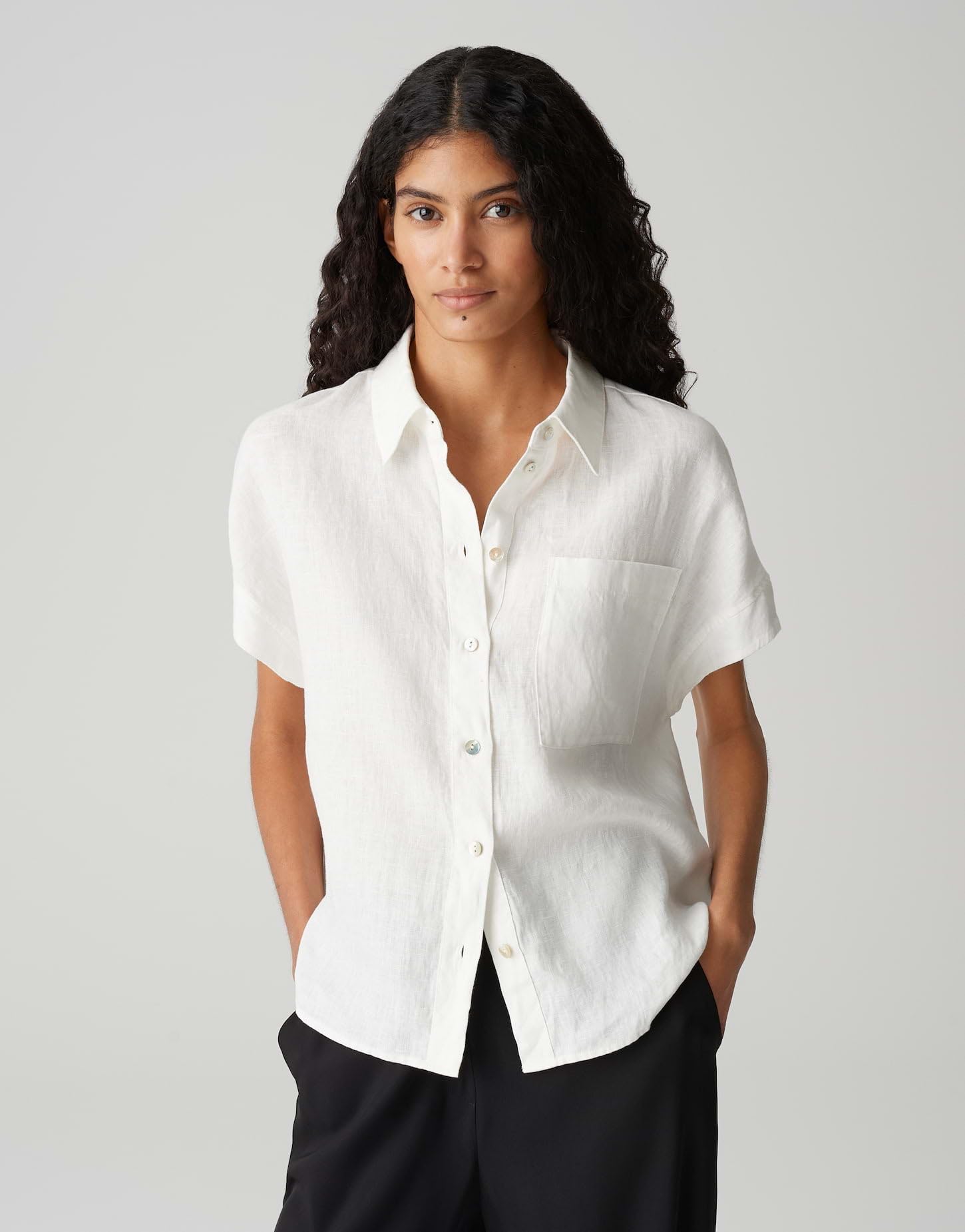 OPUS Leinenbluse Damen