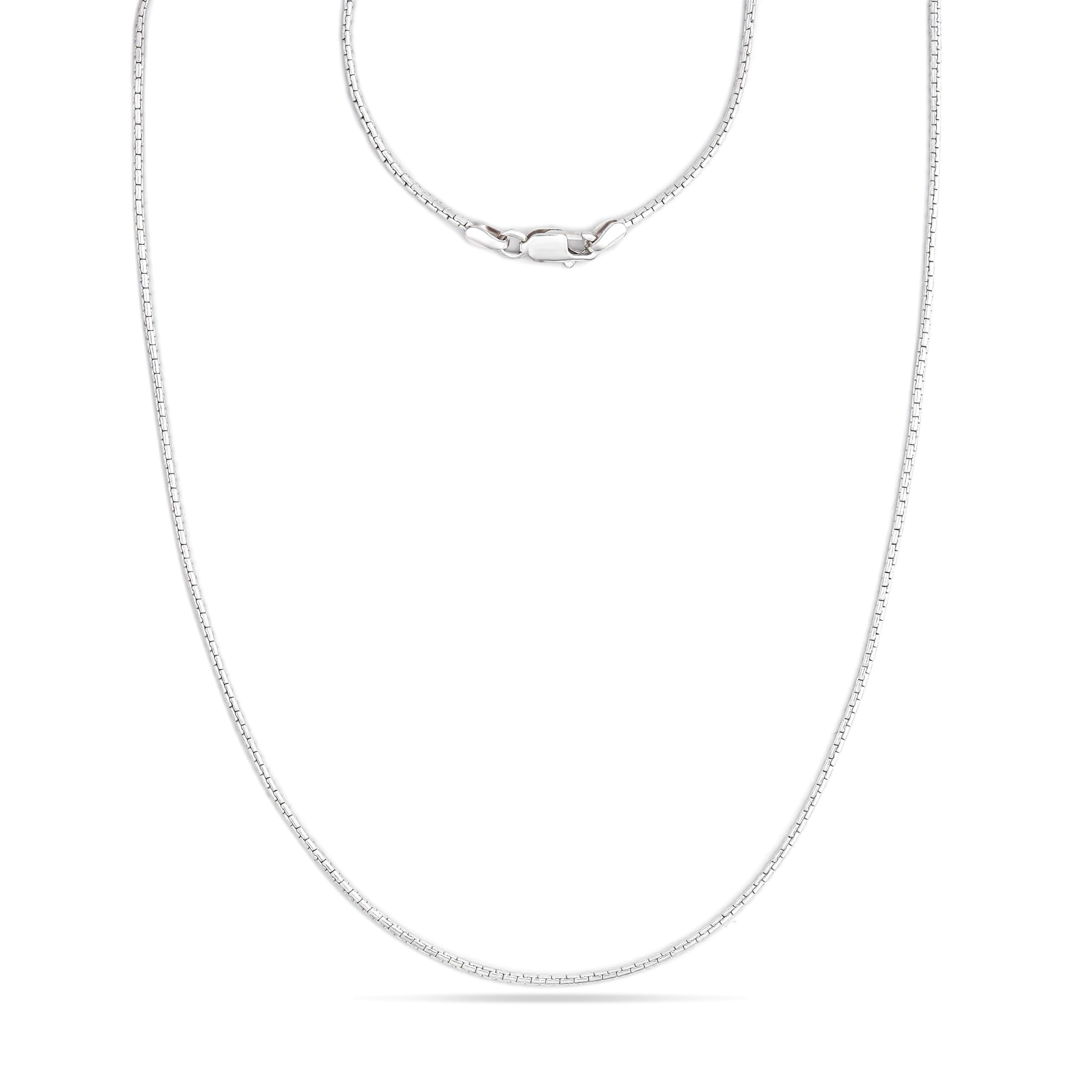 SATKOTI 925 Pure Silver Chain for Men and Women – Chandi Weight 10gm | 16 inch + 2 Adjustable Unisex BIS Hallmarked Silver Gift-image-22