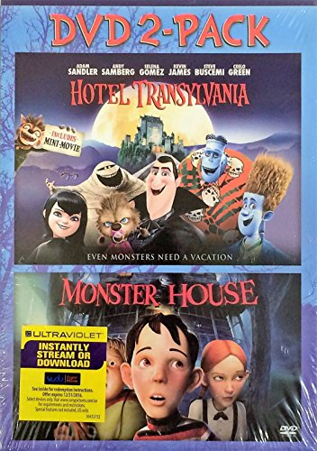Películas DVD de Monstruos y Comedia Animada Pack Doble 2