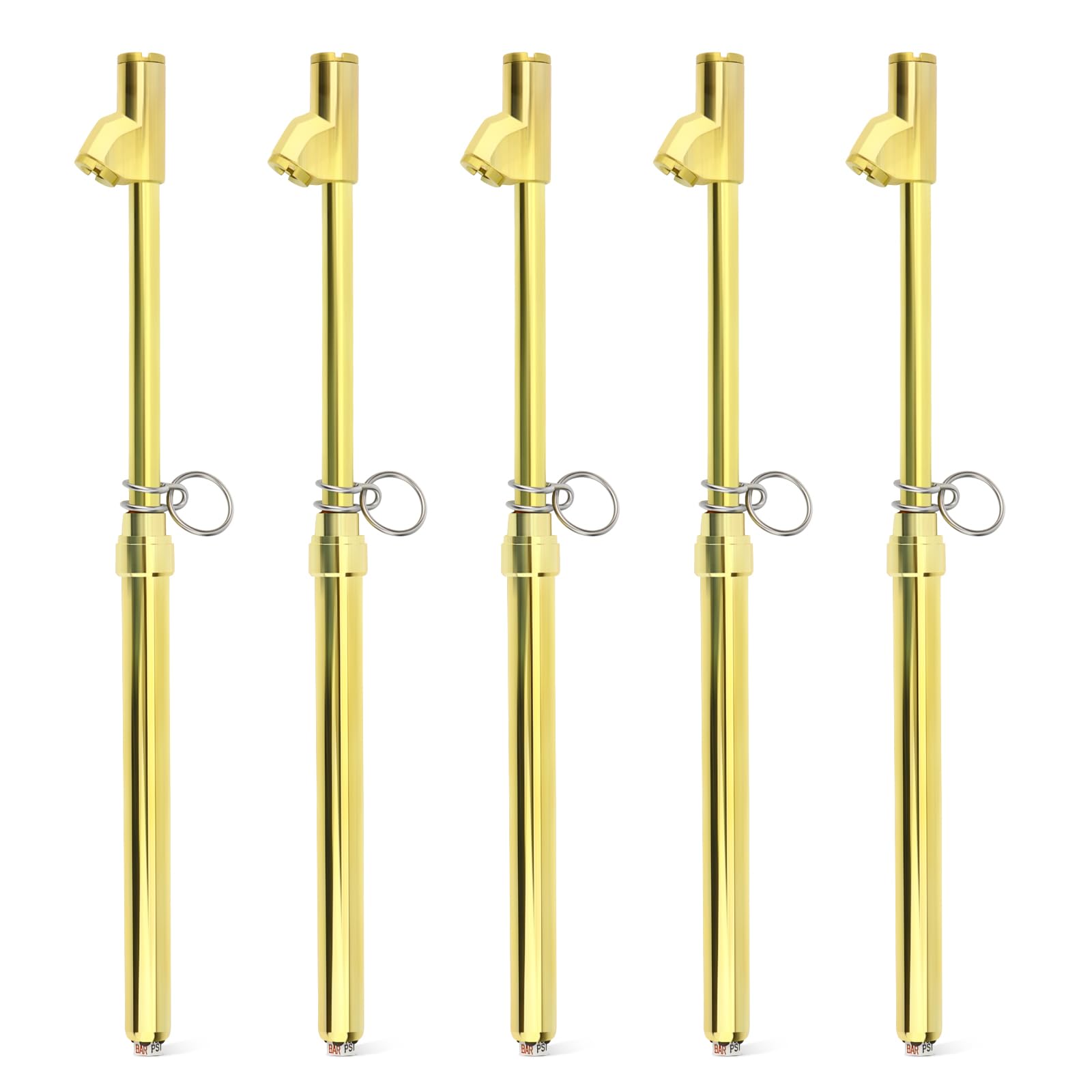 Silver Tire Pressure Gauge - Dual Head, 10 Pcs -11 Silver Tire Pressure Gauge - Dual Head, 10 Pcs -11