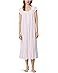 Eileen West Cotton Knit Cap Sleeve Long Nightgown - Main View