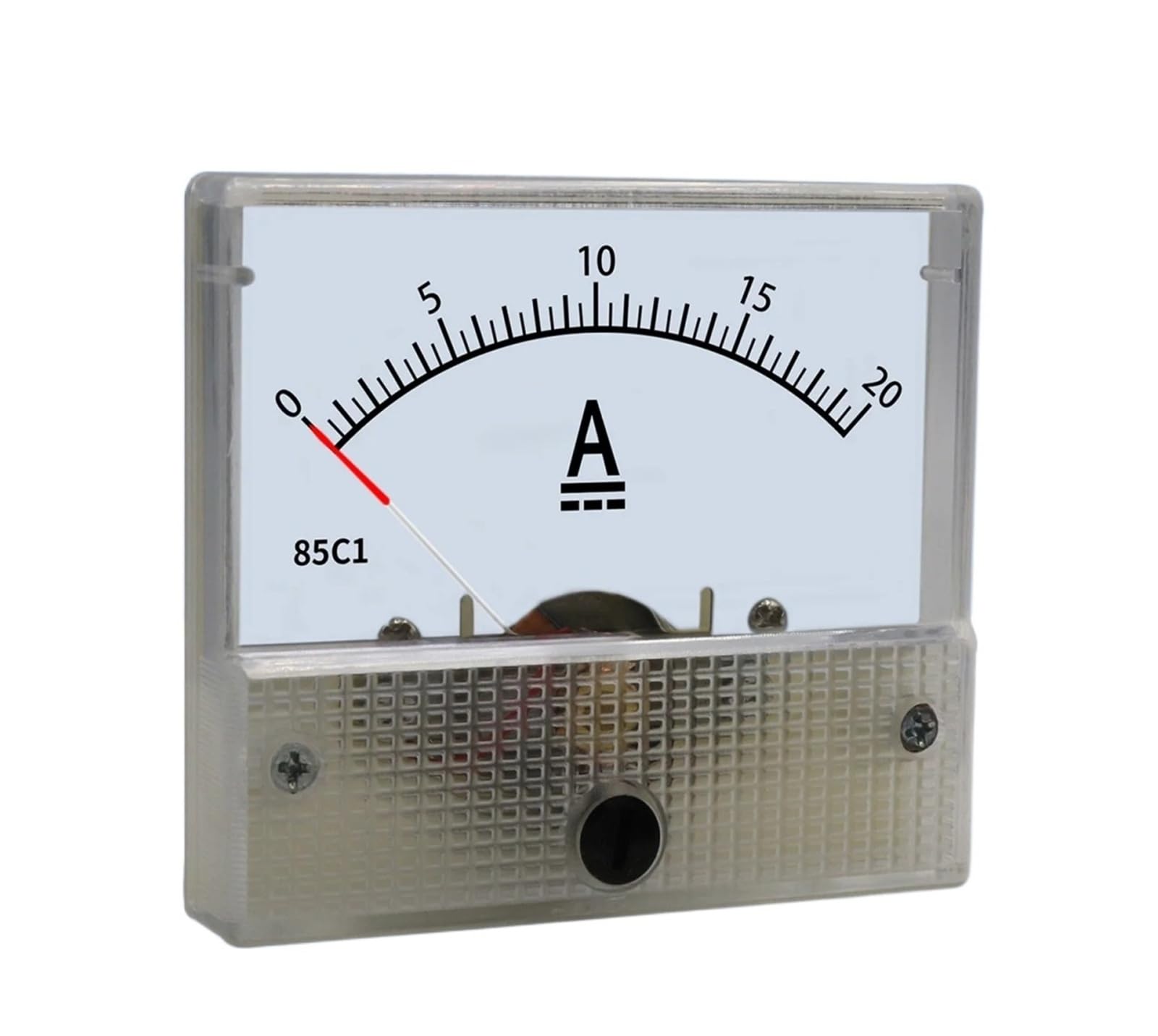 WCNGRFRNB Square pointer type DC AC Meter Pointer Type Mechanical 85C1 Ammeter DC/AC 1A-50A(50A,85C1 DC)