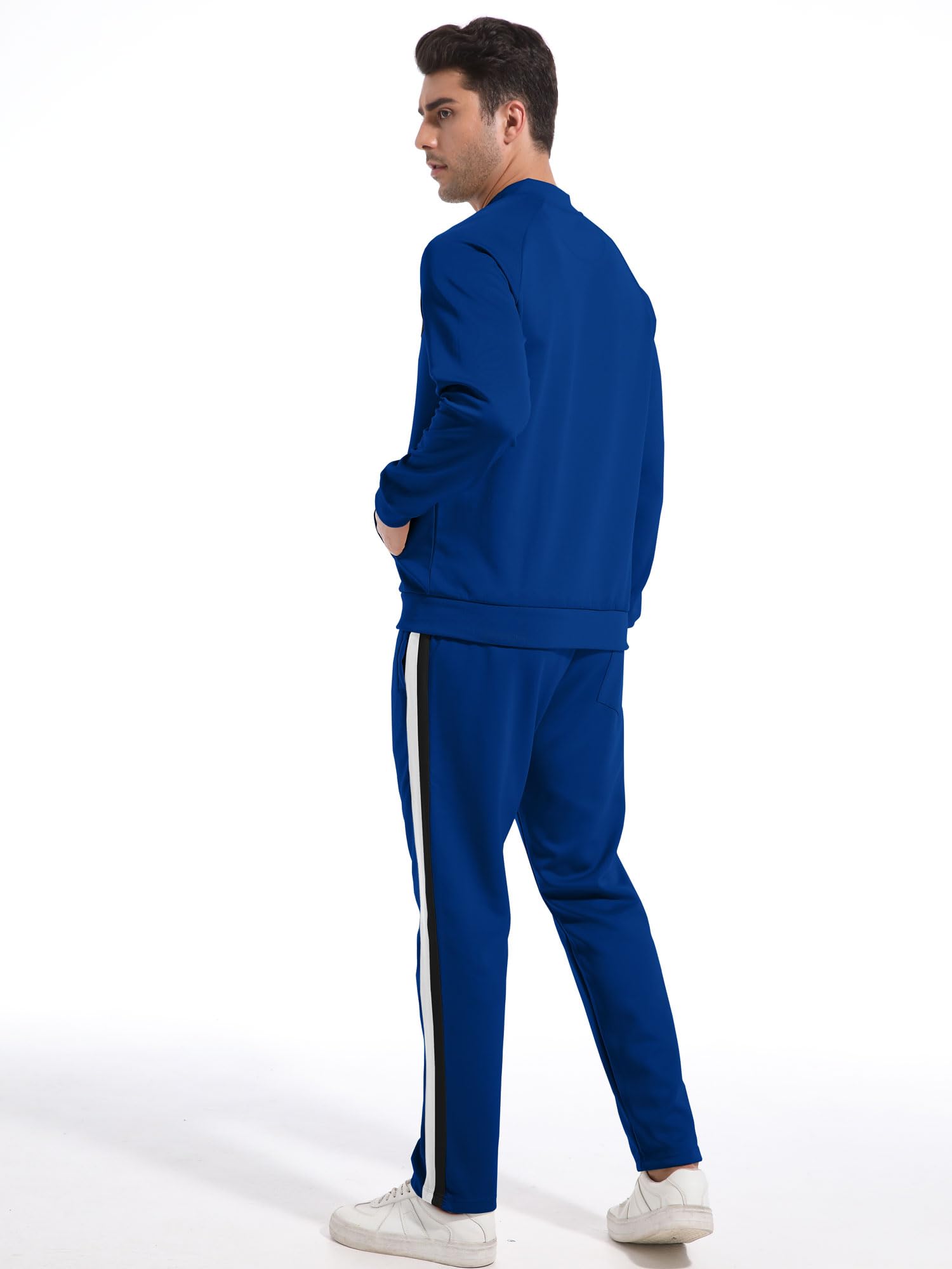 W JIANWANG Chándal para Hombre (Pack de 2)