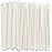 Crystalware Bulk Pack of 380 Flexible Plastic Drinking Straws - White, Individually Wrapped, Food-Safe BPA Free, 7.75 Inches Long (2 Boxes)