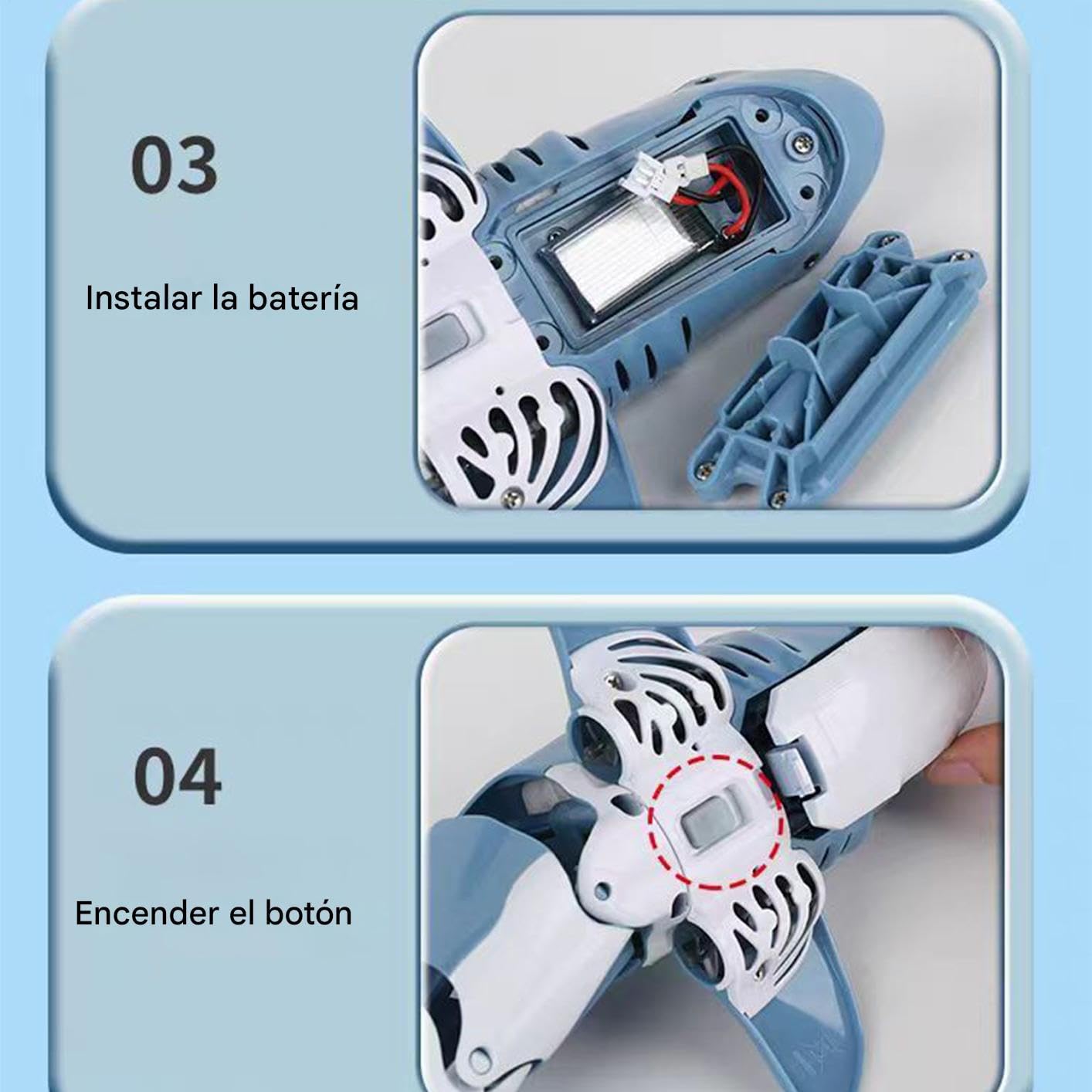 Giocattolo a forma di squalo e interattivo impermeabile | Simulazione di squalo con telecomando, per bambini, ragazze, compleanno, Natale, Capodanno, spiaggia, piscina, esterno