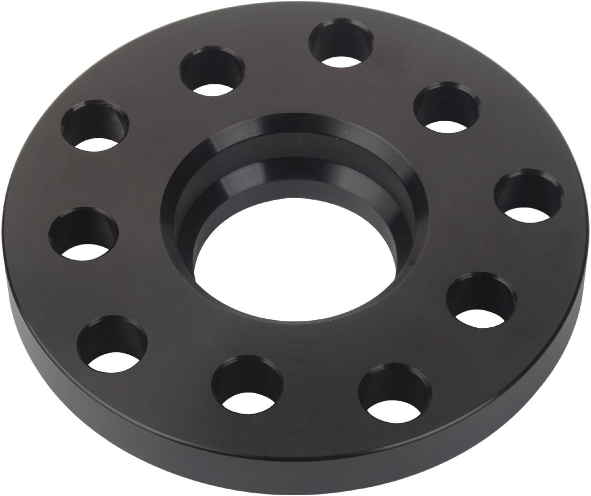 APL 4pcs 15mm 5x112 5x100 Black Hubcentric Wheel Spacers with 20pc Silver Lug Bolts (Ball Radius Seat) for Audi TT A3 A4 A6 A8 S4 S6 S8 Volkswagen Jetta Golf GTI R32 Corrado Beetle EOS CC Passat