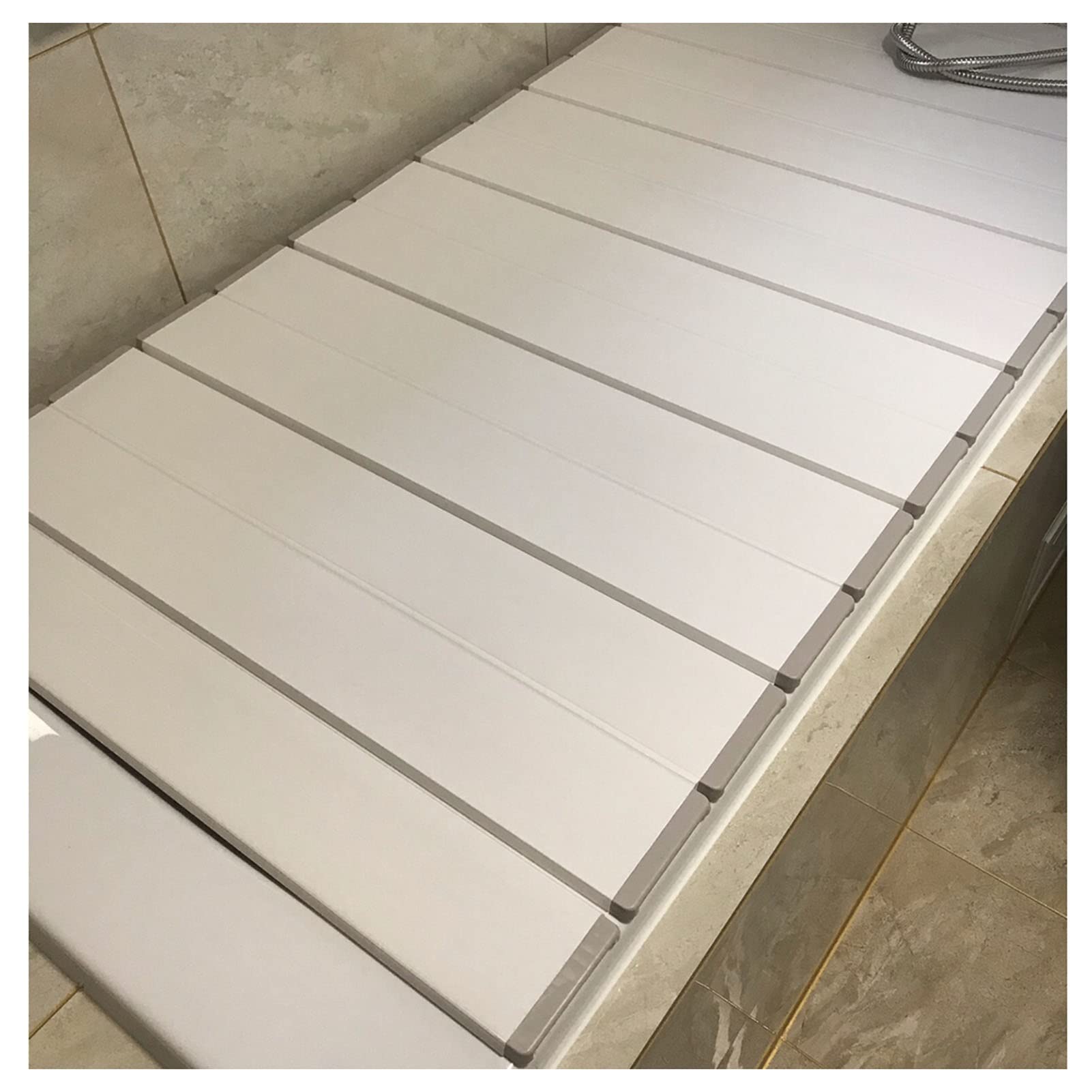 Tapa de baño con obturador impermeable que mantiene el calor del agua de leche